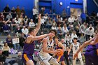 MBBall vs Emerson  Wheaton College Men's Basketball vs Emerson College is the first round of the NEWMAC Basketball Championships. - Photo By: KEITH NORDSTROM : Wheaton, basketball, NEWMAC MBBall2024